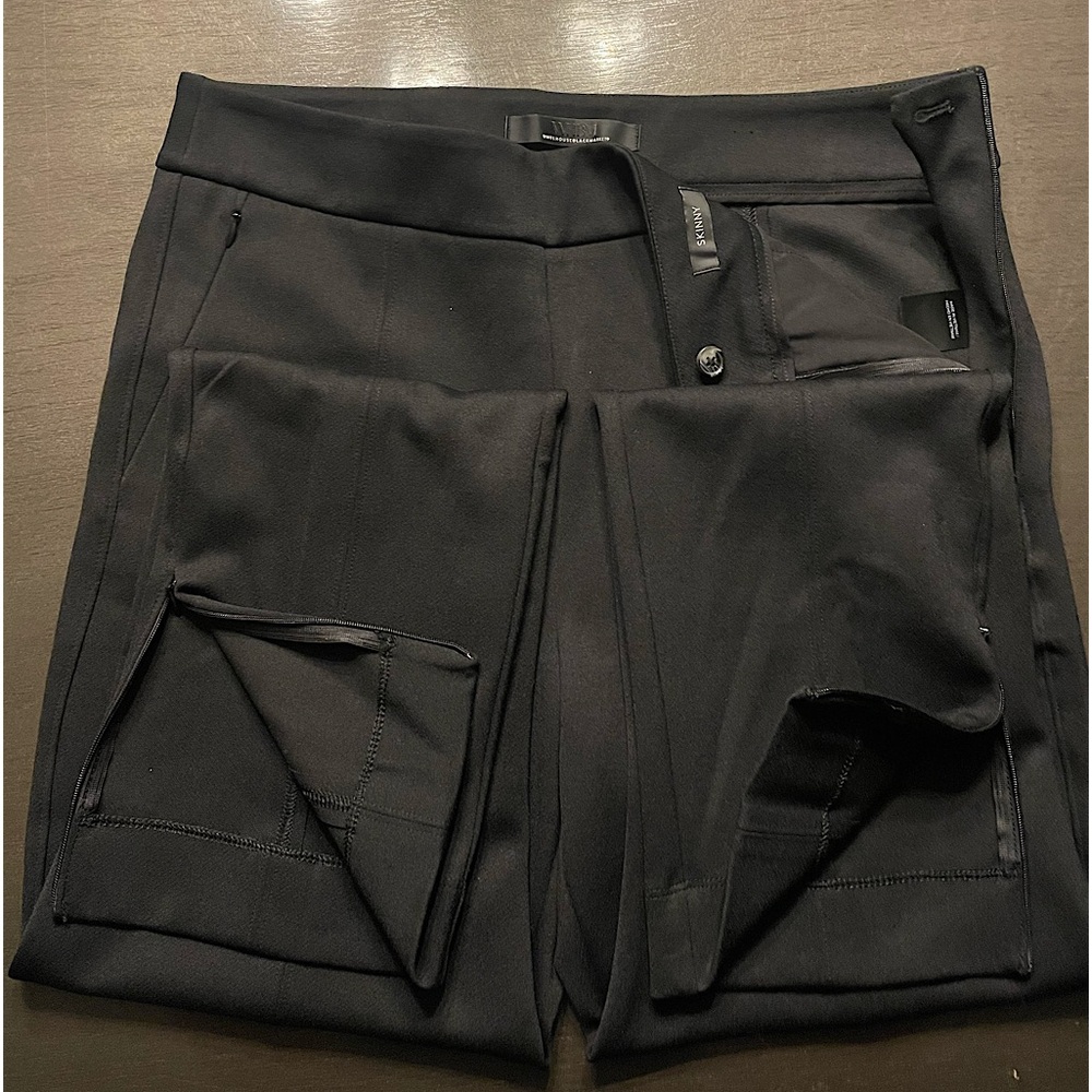 White House Black Market Pants Heavy Weight Trouser size 12 skinny